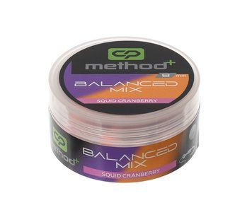 Бойли Carp Pro Method⁺ Balanced Mix 8мм/кальмар; журавлина (CPMBABCR8) CPMBABCR8 фото