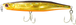 Воблер OSP Bent Minnow 86F 86mm 5.9g H04 (0.0-0.5m) (2659-08-35) 2659-08-35 фото