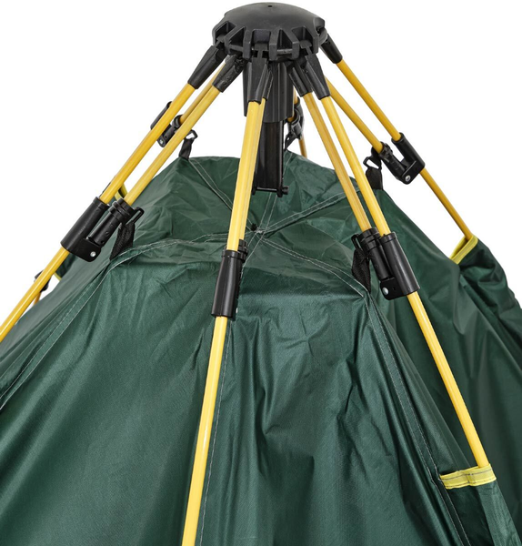 Палатка Skif Outdoor Adventure Auto II, 200x200 см (3-х местная), к:green (389-00-91) 389-00-91 фото