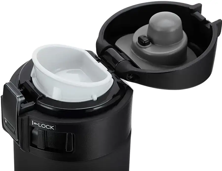 Термокружка ZOJIRUSHI SM-KHE36BA 0.36 л Чорний (1678-06-73) 1678-06-73 фото