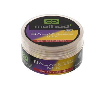 Бойли Carp Pro Method⁺ Balanced Mix 8мм/робін ред; кукурудза (CPMBABSW8) CPMBABSW8 фото