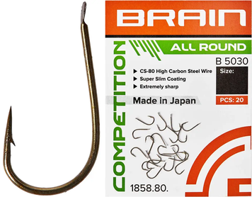 Гачок Brain All Round B5030 #12 (20 шт/уп) (1858-80-41) 1858-80-41 фото