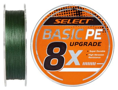 Шнур Select Basic PE 8x 150м (темн-зел.) #0.6/0.10мм 12lb/5.5кг (1870-31-32) 1870-31-32 фото