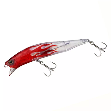 Воблер Daiwa Morethan Crosswake R 90F 90mm 13.7g #Keimura Fire Clear Pearl (07403989 / 2254218) 2254218 фото