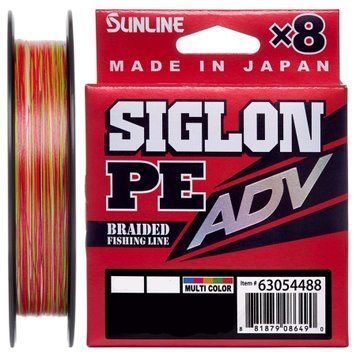Шнур Sunline Siglon PE ADV х8 150м (мульти.) # 2.0 / 0.242mm 24lb / 10.9kg (1658-10-86) 1658-10-86 фото