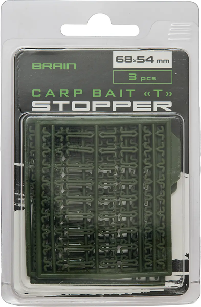 Стопоры для бойлов Brain Carp Bait T Stopper 6.8*5.4cm (3 шт/уп) SGXA-9015 (1858-25-20) 1858-25-20 фото