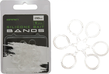 Монтаж Brain Silicone Bait Bands L diam 10mm (5 шт/уп) SGCRS-301 (1858-24-90) 1858-24-90 фото