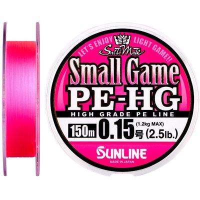 Шнур Sunline Small Game PE-HG 150м 0.15 3LB 1.2кг (1658-08-79) 1658-08-79 фото