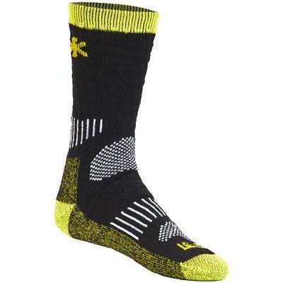 Шкарпетки Norfin Balance Wool T2P M (39-41) Чорний\Жовтий (303743-02M) 303743-02M фото