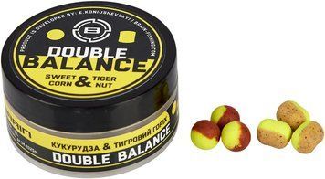 Бойли Brain Double Balance Sweet Corn Tiger Nut Кукурудза+Тигровий горіх 10+8x12мм (1858-21-75) 1858-21-75 фото