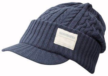 Шапка Shimano Knit Watch with Brim Regular ц:indigo (2266-95-02) 2266-95-02 фото