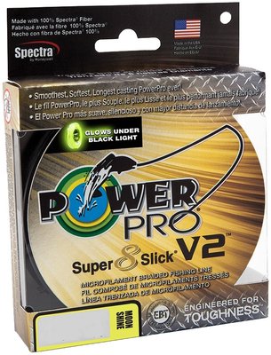 Шнур Power Pro Super 8 Slick V2 (Moon Shine) 135м 0.13мм 18lb/8.0кг (2266-99-90) 2266-99-90 фото