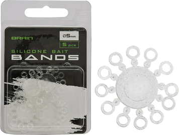 Монтаж Brain Silicone Bait Bands S diam 5mm (5 шт/уп) SGCRS-303 (1858-24-92) 1858-24-92 фото
