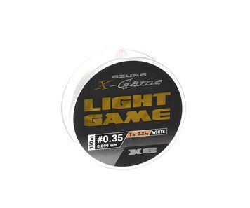 Шнур Azura X-Game Light Game X8 150м/0.099мм/#0.35/3.2кг/7lb (XL8-035) XL8-035 фото