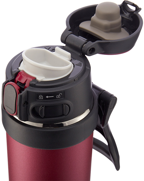 Термокружка ZOJIRUSHI SM-QAF60RK з перенесенням 0.6 л Червоний (1678-05-48) 1678-05-48 фото