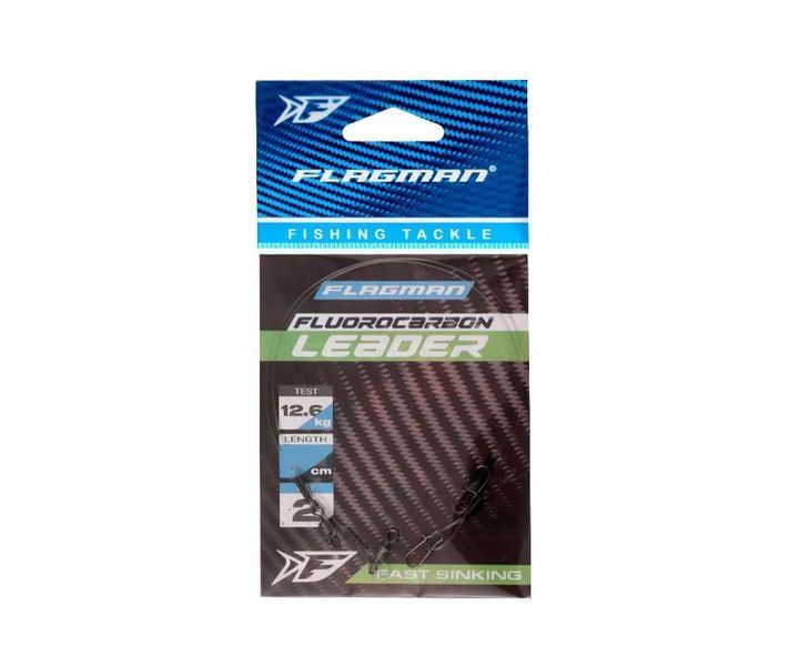 Повідці Flagman Fluo 0.55 мм 30см 12.6кг (2шт) FF55126-30 фото