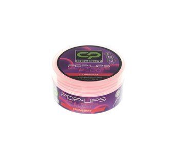 Бойли Carp Pro Delight Multisize Fluo Pop Ups 8-10-12мм/журавлина (CPDMUPCR8-10-12) CPDMUPCR8-10-12 фото