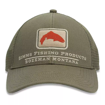 Кепка Simms Trout Icon Trucker Riffle Green (12226-1150-00 / 2261750) 2261750 фото