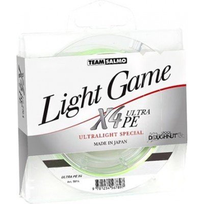 Шнур TEAM SALMO LIGHT GAME X4 ULTRA PE 100m 0.051мм 2.15кг / 5lb (5014-005) 5014-005 фото