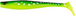Силікон Kubira Swim Shad 3D Lucky John Pro Series 7in / 178мм / 2шт /колір PG26 (140421-PG26) 140421-PG26 фото