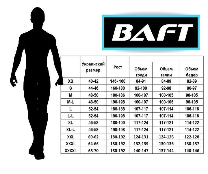 Термобелье Baft Extreme Men XXL (EM1005-XXL) EM1005-XXL фото