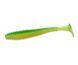 Виброхвост Flagman Mystic Fish Fat 3.3 #1527 Lime/Lime Chartreuse (FMFF33-1527) FMFF33-1527 фото