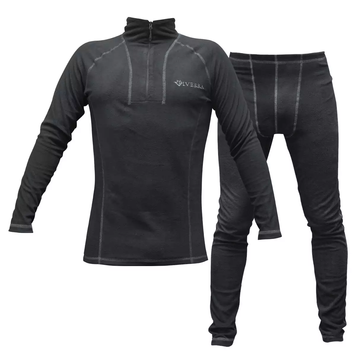 Термобелье Viverra Soft Warm ZIP Black S (РБ-2230151) 2230151 фото