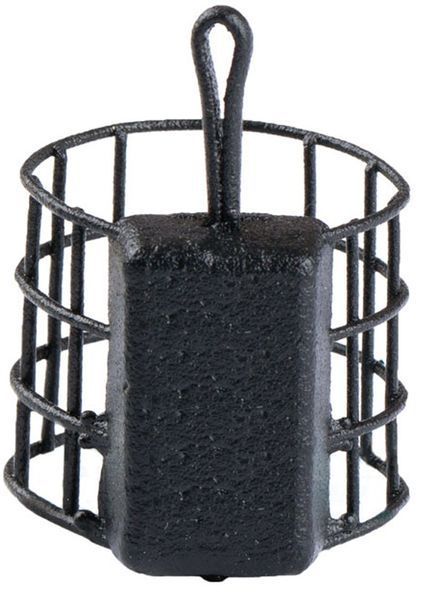 Годівниця Brain фідерна XS 3x10 осередків фарбована (ц: чорний) 15g (1858-21-12) 1858-21-12 фото