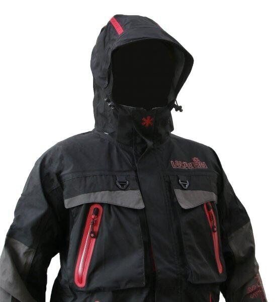 Костюм Norfin Pro Dry 2 чоловічого M Чорний\Сірий (514202-M) 514202-M фото