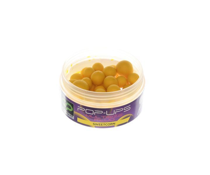 Бойлы Carp Pro Delight Multisize Fluo Pop Ups 8-10-12мм/кукуруза (CPDMUPSW8-10-12) CPDMUPSW8-10-12 фото