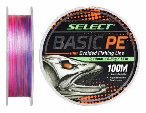 Шнур Select Basic PE (разноцв.) 150м 0.04мм 2.5кг/5lb (1870-30-88) 1870-30-88 фото