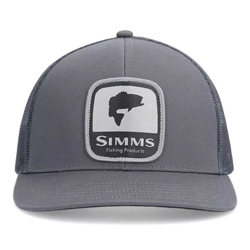 Кепка Simms Double Haul Icon Trucker Bass Gunmetal (14032-1188-00 / 2261755) 2261755 фото