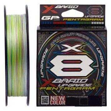 Шнур YGK X-Braid Upgrade X8 Pentagram 200m # 0.6/0.128mm 14Lb/6.3kg (5545-03-82) 5545-03-82 фото