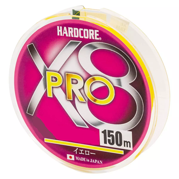 Шнур Duel Hardcore X8 PRO 150м 0.13мм 5.8кг #0.6/(2141083/H3878-Y) 2141083 фото