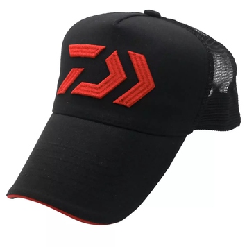 Кепка Daiwa Logo Mesh Cap Black / (2180678 / РБ-2180678) 2180678 фото
