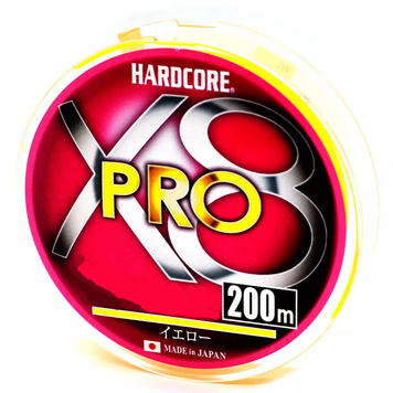 Шнур Duel Hardcore X8 PRO 200м 0.13мм 5.8кг #0.6/(2128540/H3882-Y) 2128540 фото