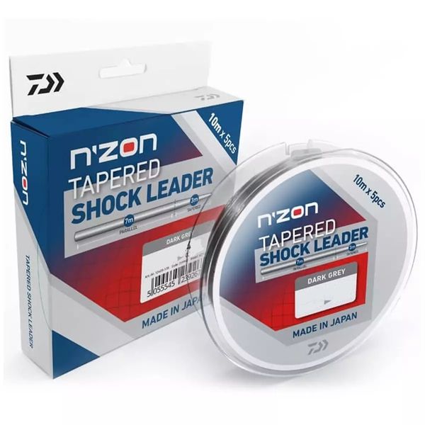 Шок-лидер Daiwa N`Zon Tapered Shock Leader 5х10m 0.26-0.35mm (12405-135 / 2234150) 2234150 фото