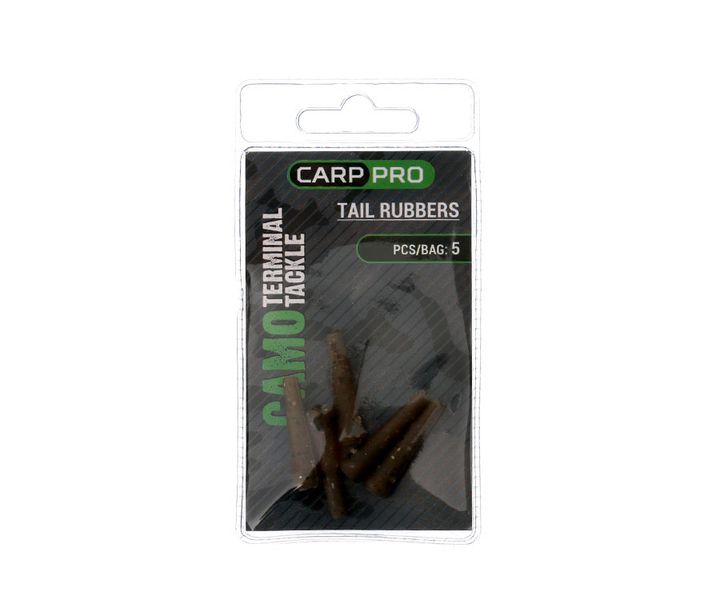 Конус для кліпси Carp Pro Tail Rubbers Camo 5шт CP6508C фото