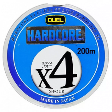 Шнур Duel Hardcore X4 200м Multicolor #0.4/(714571/H3278) 714571 фото