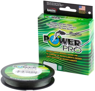 Шнур Power Pro (Moss Green) 275м 0.19мм 28.6lb/13.0кг (2266-74-63) 2266-74-63 фото