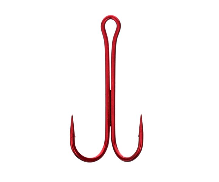 Двійник Flagman Double Hook Long SS Red №1 FDH-LR01 фото