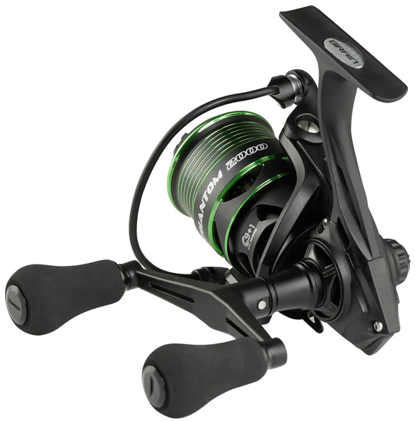 Котушка Brain Phantom Match/Bolo Double Handle 1000 9+1BB 5.2:1 (1858-46-80) 1858-46-80 фото