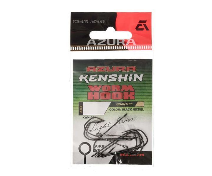 Крючок Azura Kenshin Worm Hook #1/0 (KWH-1-0) KWH-1-0 фото