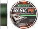 Шнур Select Basic PE 100м (темн-зел.) 0.14мм 15lb/6.8кг (1870-27-62) 1870-27-62 фото