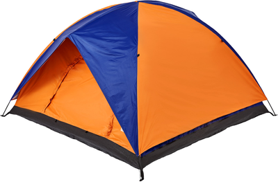 Намет Skif Outdoor Adventure II, 200x200 см (3-х местная), к:orange-blue (389-00-88) 389-00-88 фото