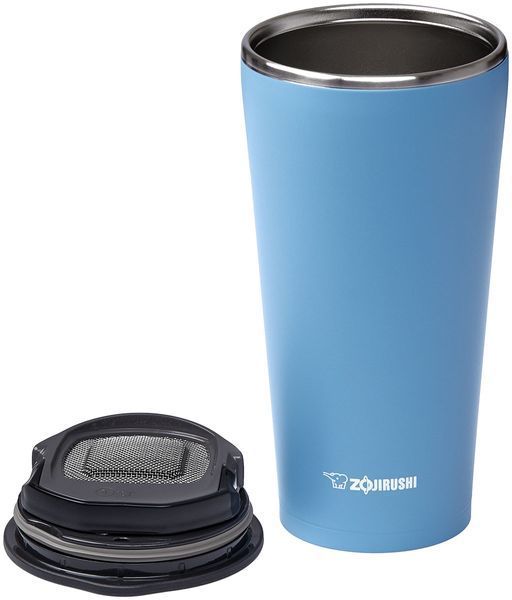 Термостакан ZOJIRUSHI SX-FSE45AJ із ситечком 0.45 л Блакитний (1678-05-32) 1678-05-32 фото
