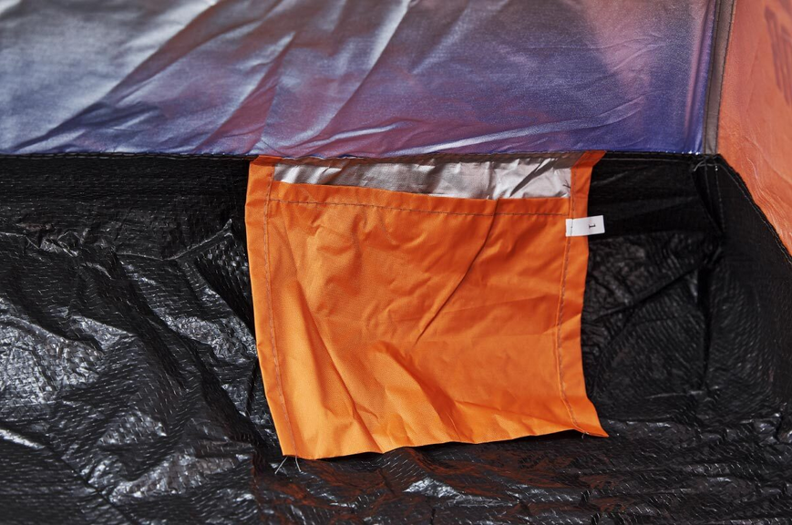 Намет Skif Outdoor Adventure II, 200x200 см (3-х местная), к:orange-blue (389-00-88) 389-00-88 фото