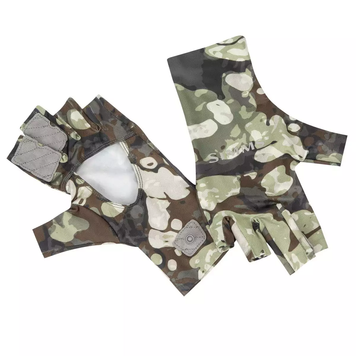 Перчатки Simms SolarFlex SunGlove Riparian Camo L / (2174251 / 12661-907-40) 2174251 фото