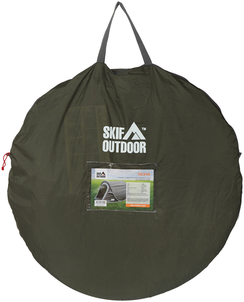 Палатка Skif Outdoor Olvia 2, 235x140x100 см, (2-х местная), к:green (389-02-43) 389-02-43 фото