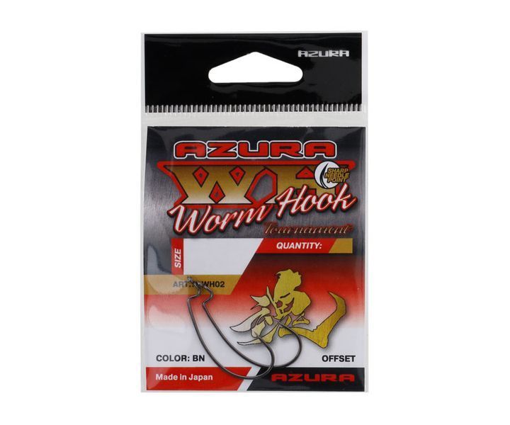 Гачки Azura Tournament Worm Hook №1/0 AWH10 фото